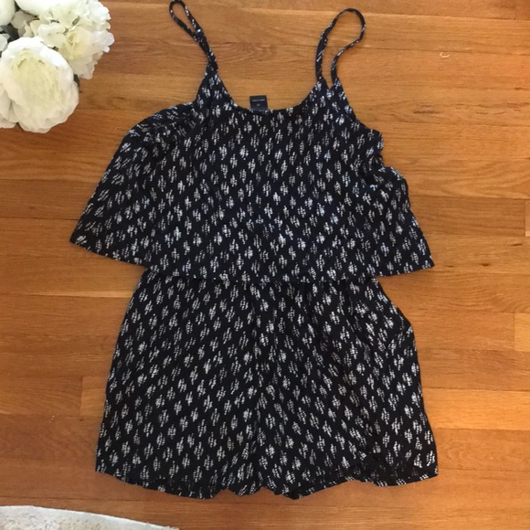 Lucky Brand Two-Piece Look Cotton Jumper, XS - Picture 2 of 5